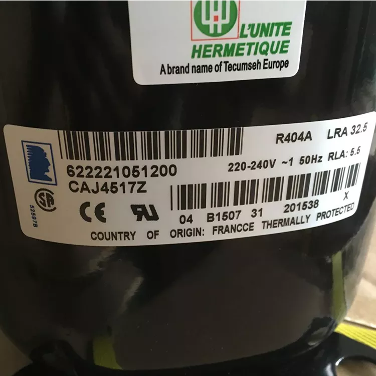 CAJ4517Z Deep Freezer Tecumseh Compressor r404a, View tecumseh compressor  r404a, Tecumseh Product Details from Guangzhou Xi Maike General  Refrigeration Equipment Co., Ltd. on Alibaba.com