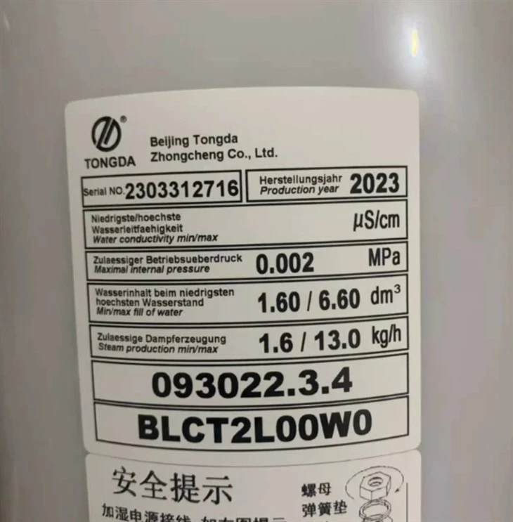 BLCT2L00W0 Air Conditioning Humidifier Bucket For Carel suppliers